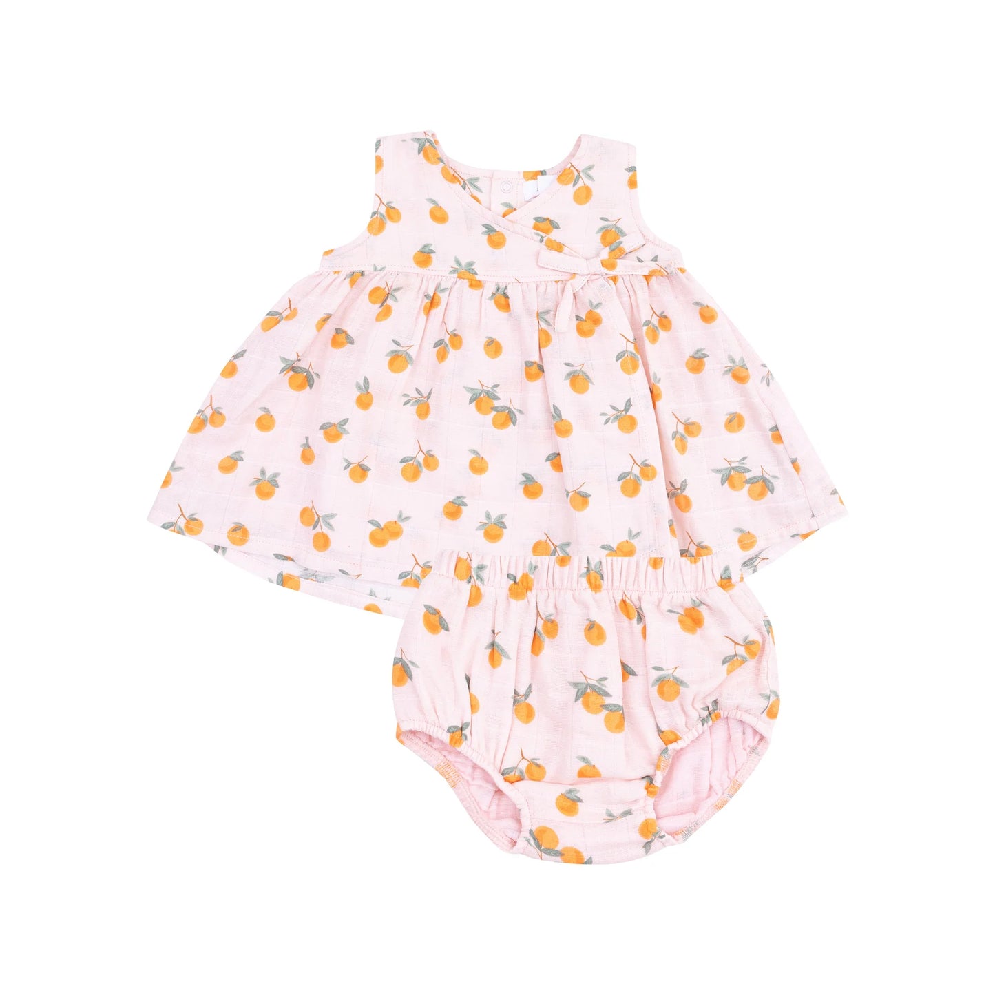 Sweet Clementines Kimono Dress & Bloomer