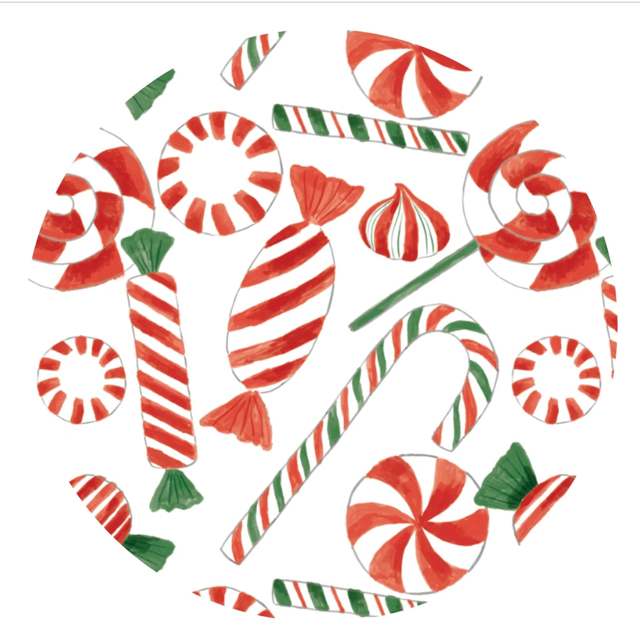 Pretty In Peppermint Footie