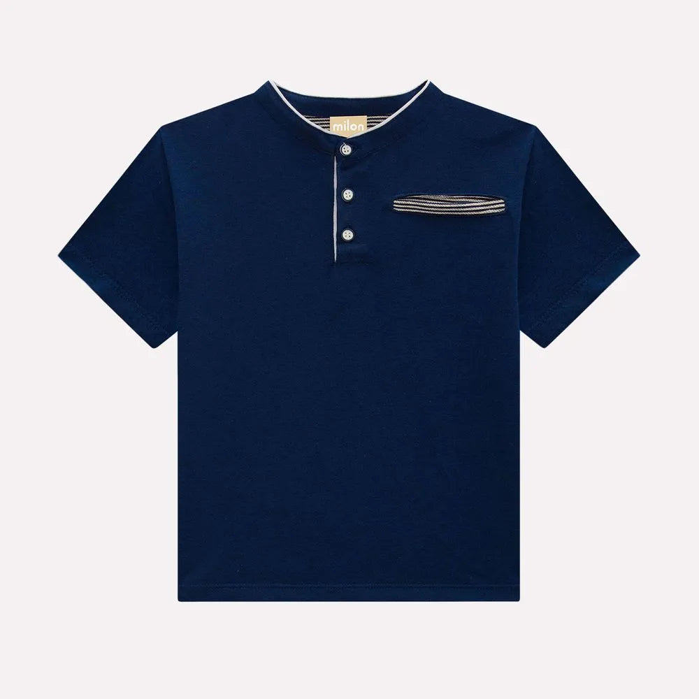 Milon Short Set - Navy Blue
