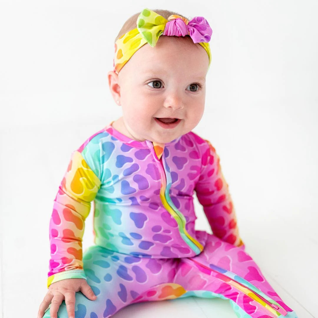 Bums & Roses Ruffle Footie