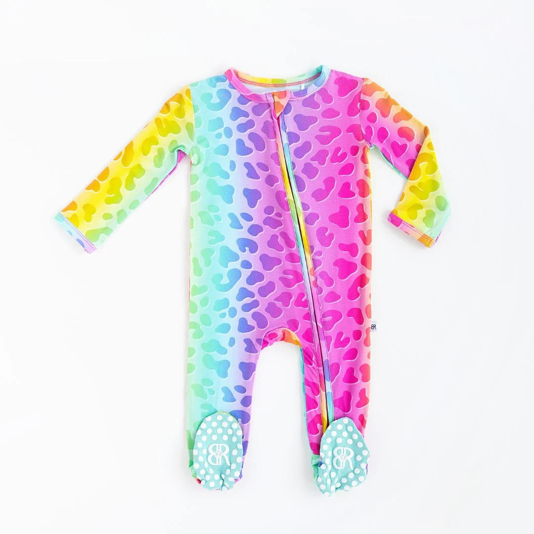 Bums & Roses Ruffle Footie