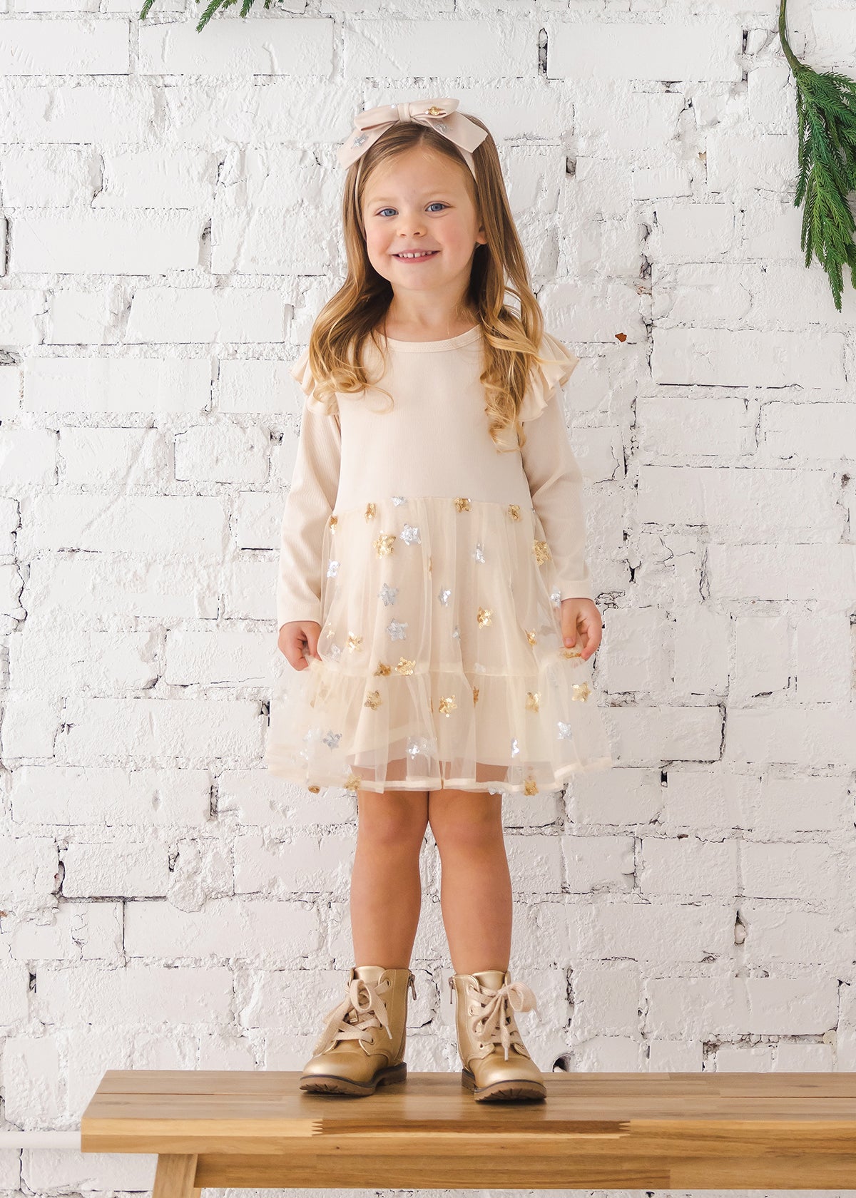 Nutcracker Embroidered Tulle Dress