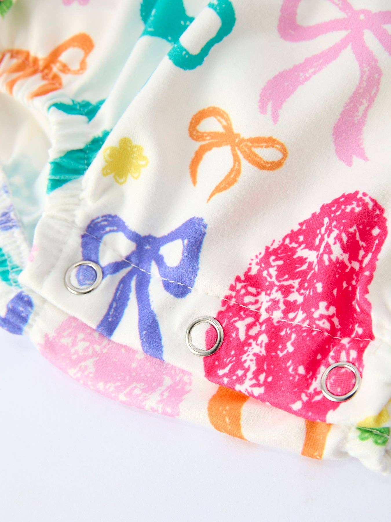 Rainbow Easter Egg Ruffle Bubble