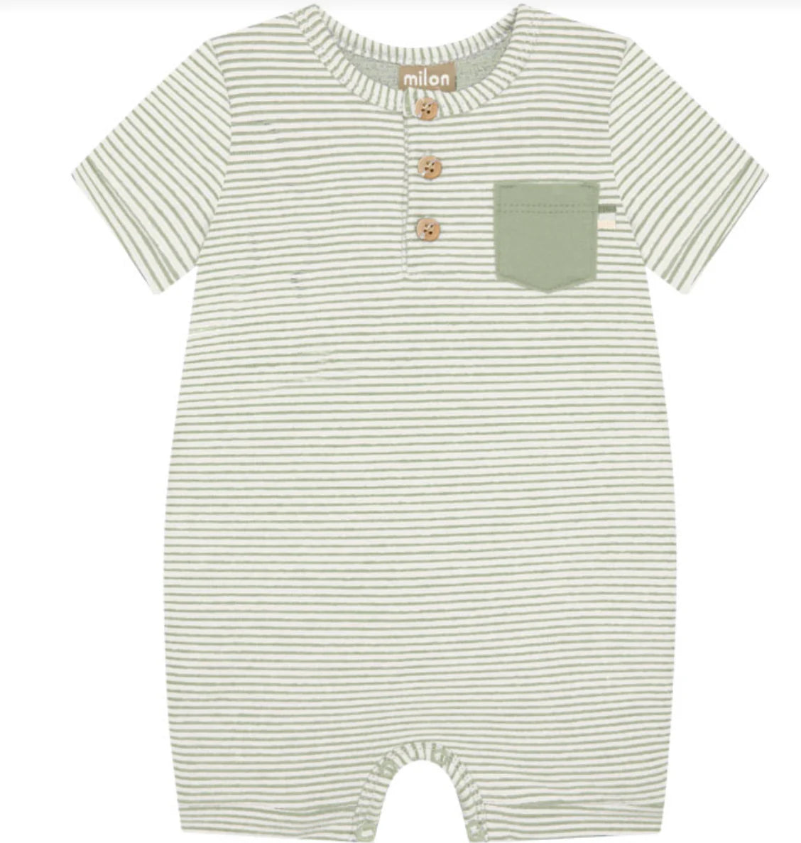 Milon Romper - Wasabi Green