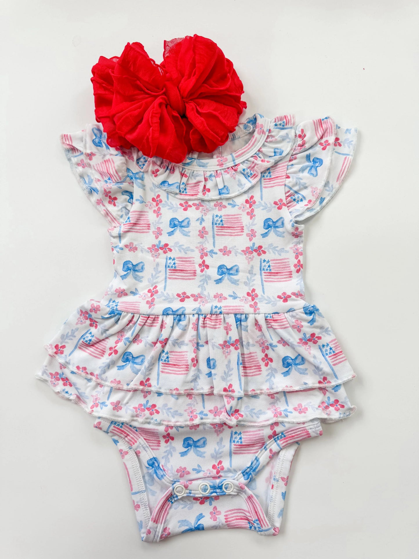 Bamboo Flutter Onesie