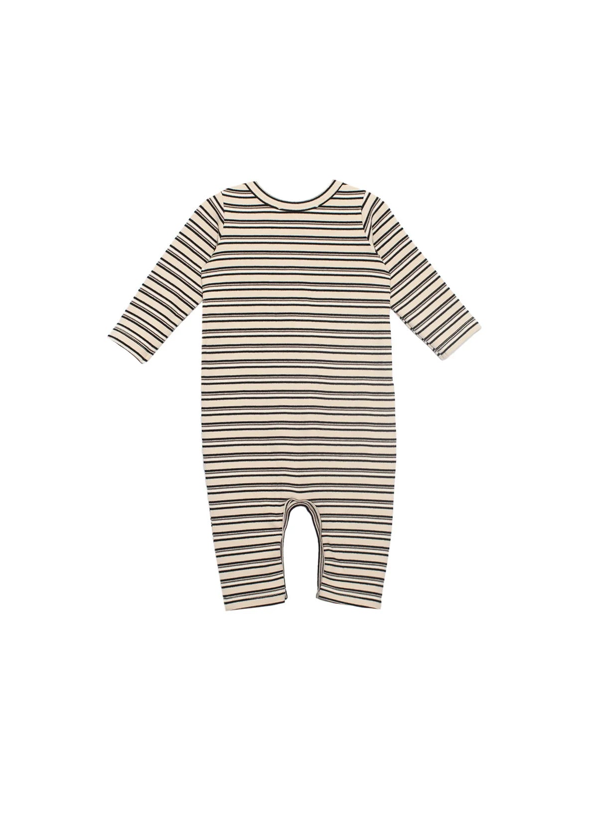 Little Racers Striped Knit Romper