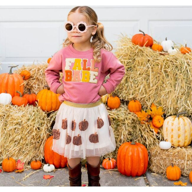 Fall Babe Patch Sweatshirt