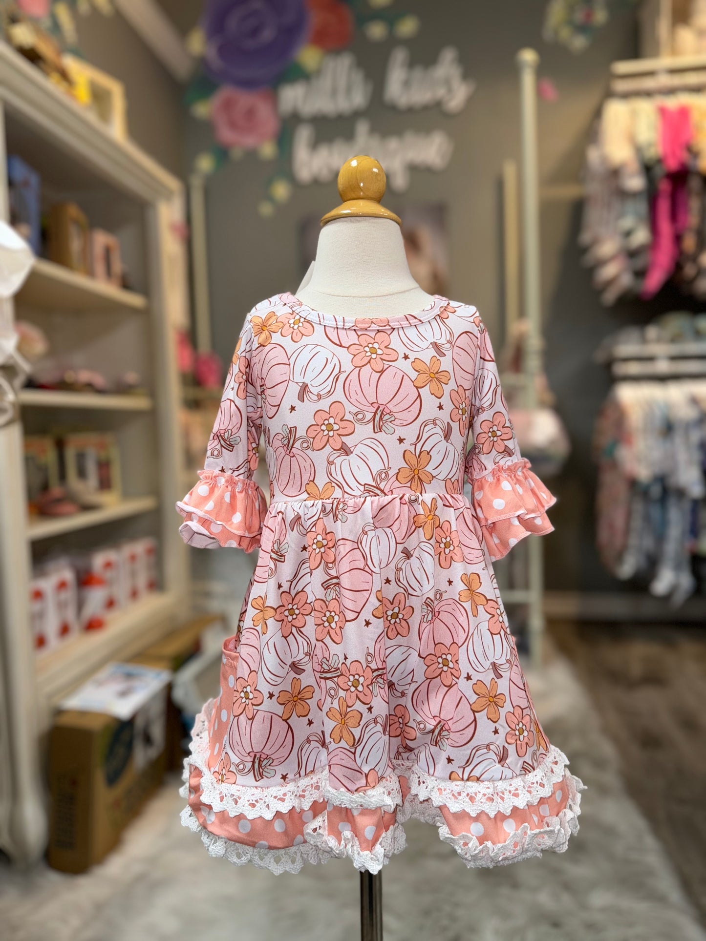 Pumpkin Blossom Dress