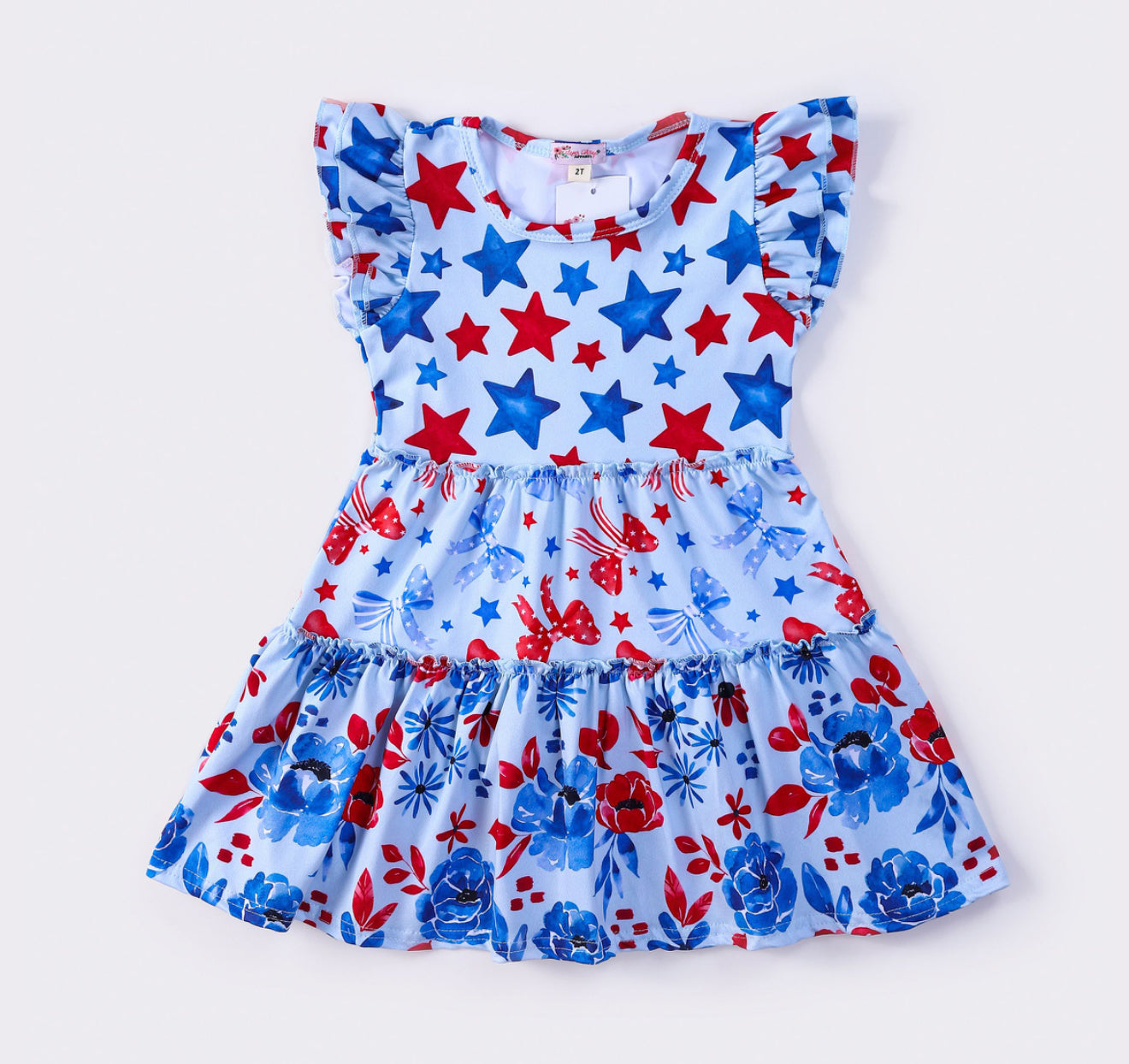 Stars & Bows Girls Dress