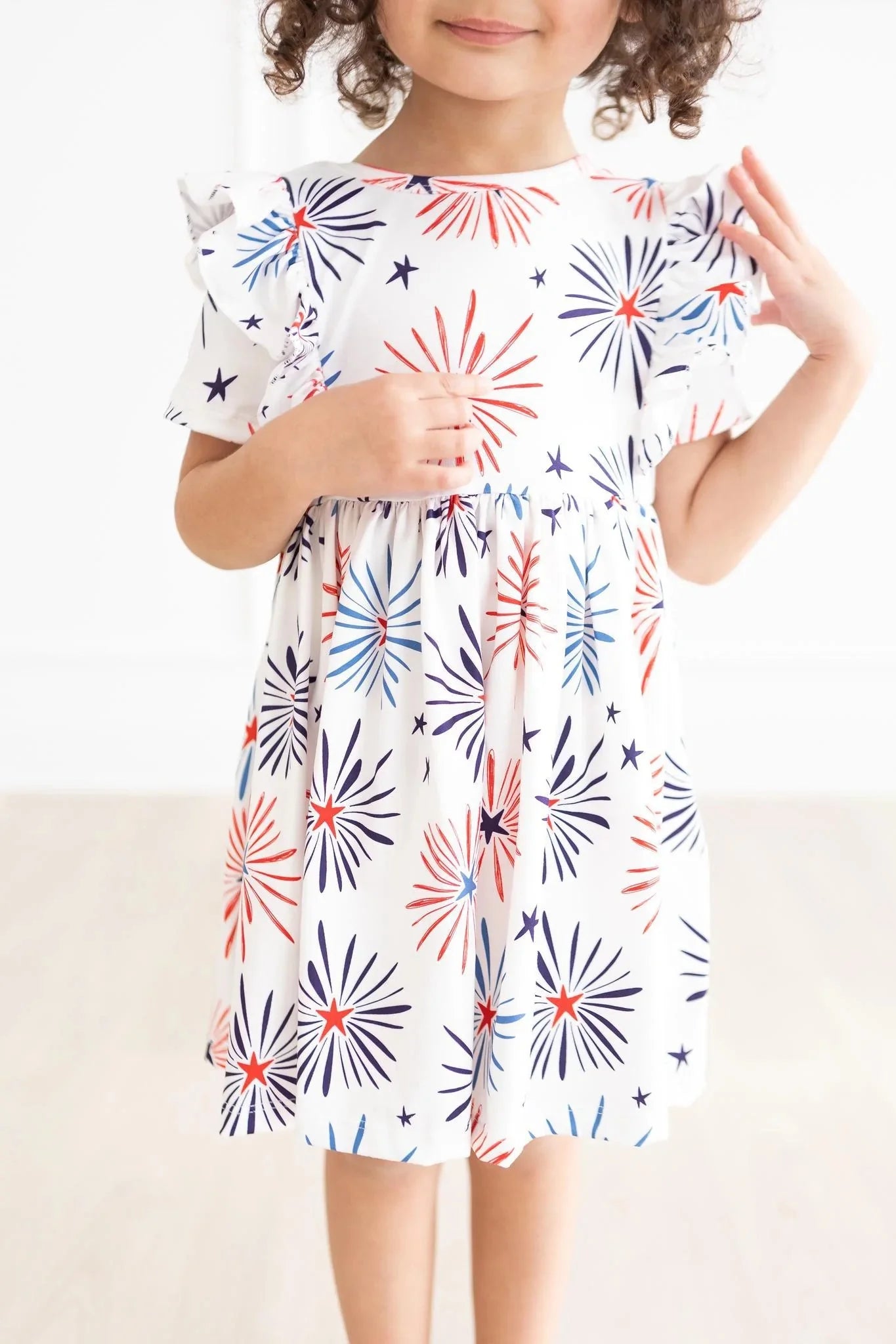 Little Firecracker Twirl Dress
