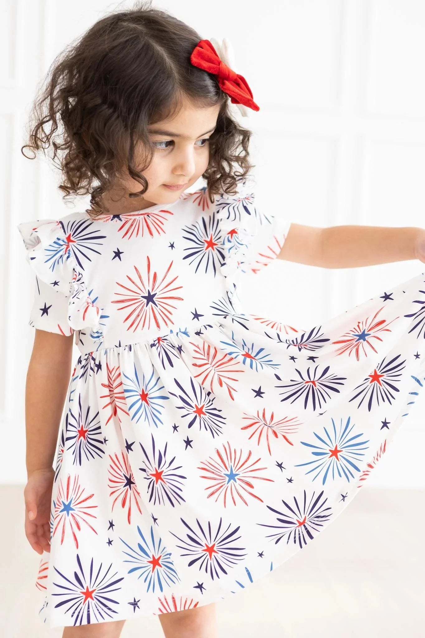 Little Firecracker Twirl Dress