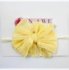 In Awe Couture - Mini Ruffled Headband Bow