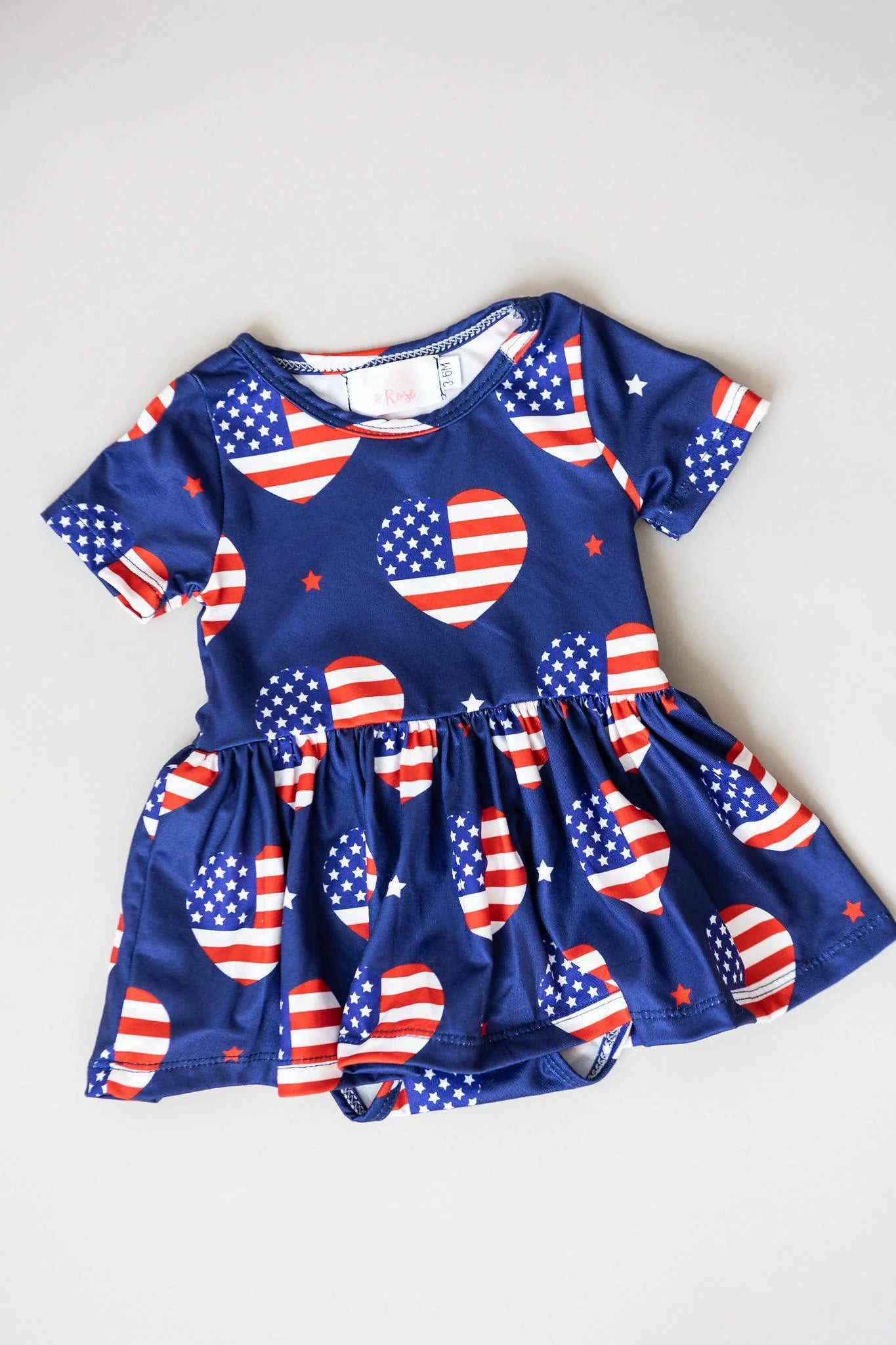 Twirl Bodysuit (I Heart USA)