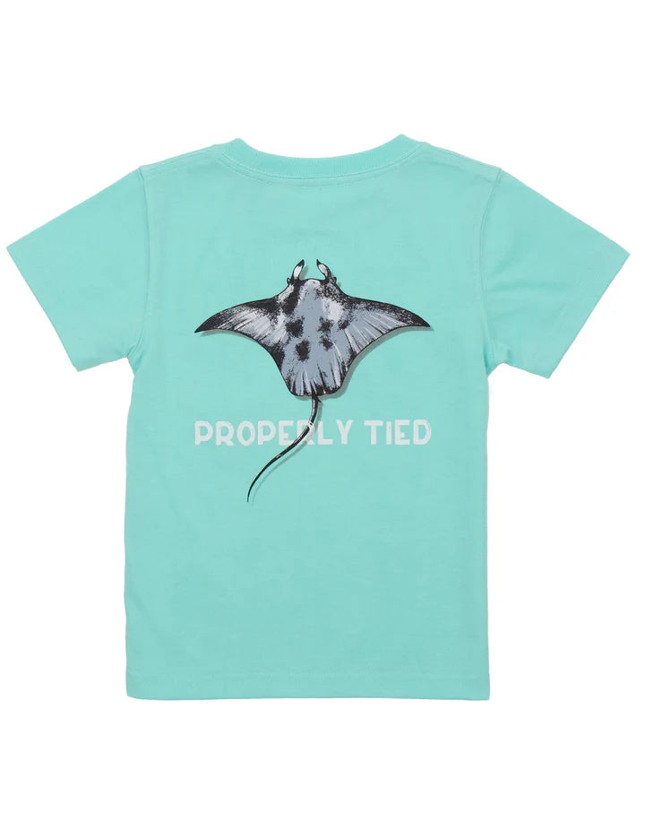 Boys Manta Ray Short Sleeve
