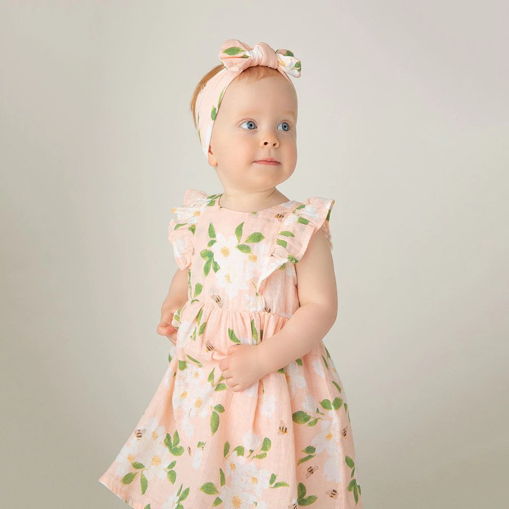 Magnolias Pink Sundress