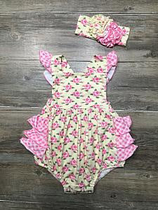 Sunrise Bloom Bubble Romper