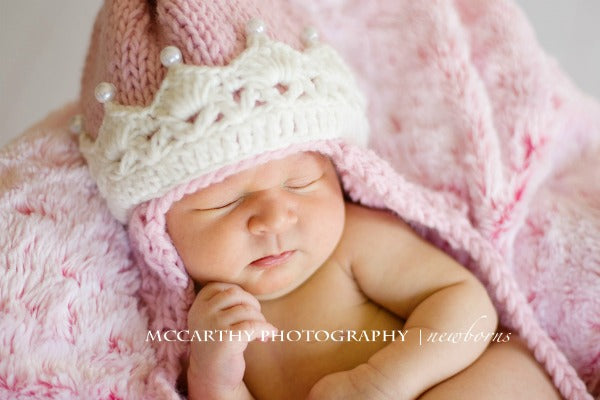 Abigail Crown Baby Hat