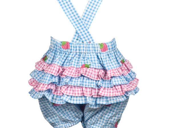 Strawberry All Over Romper