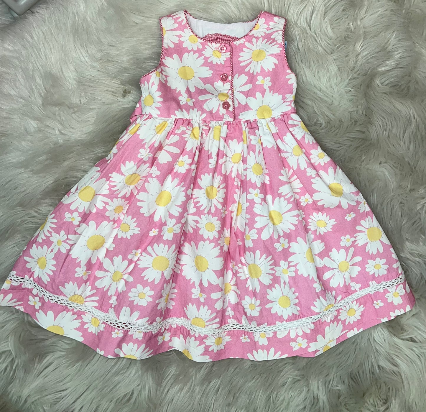 Daisy Flower Back Dress