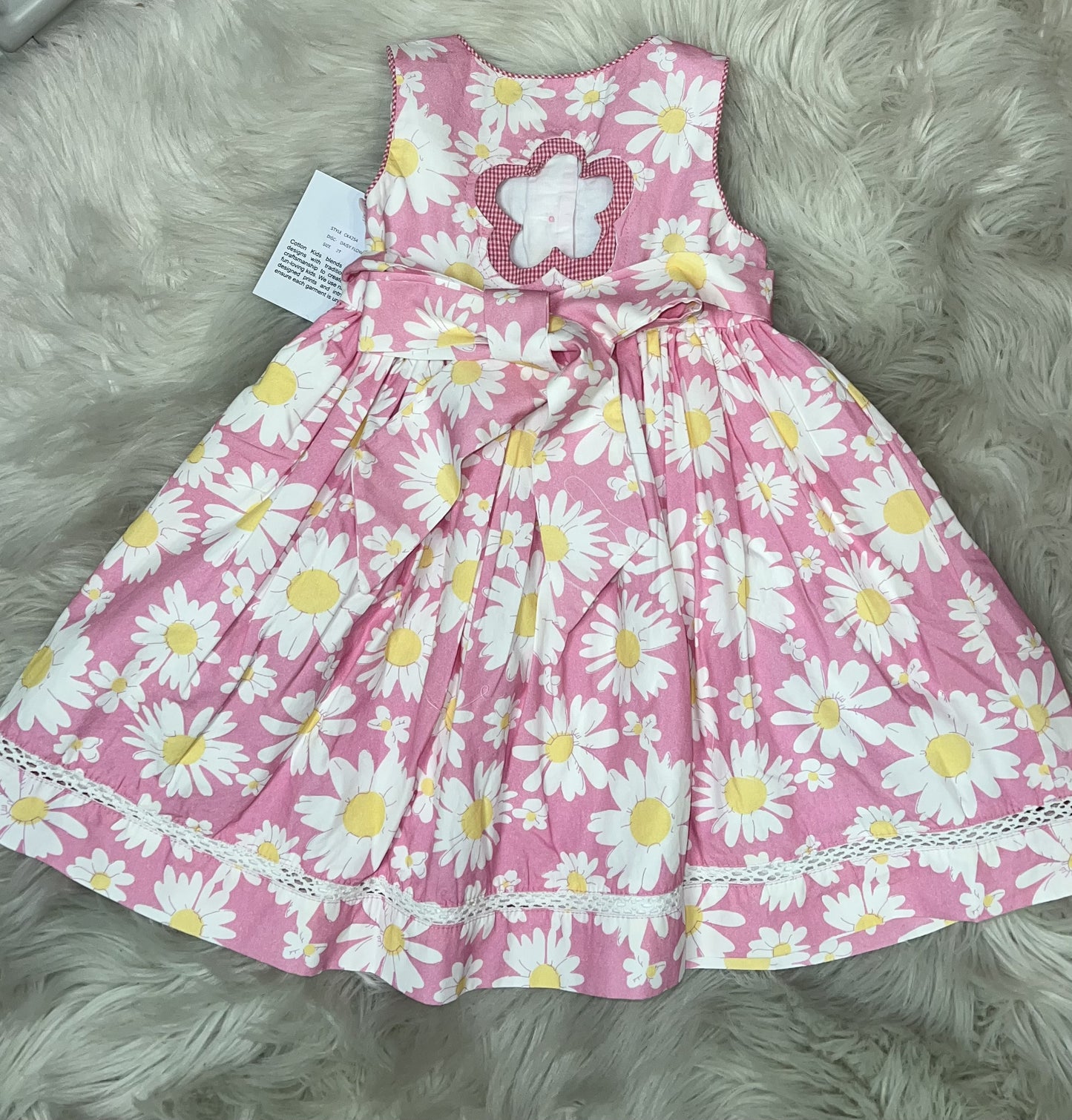 Daisy Flower Back Dress