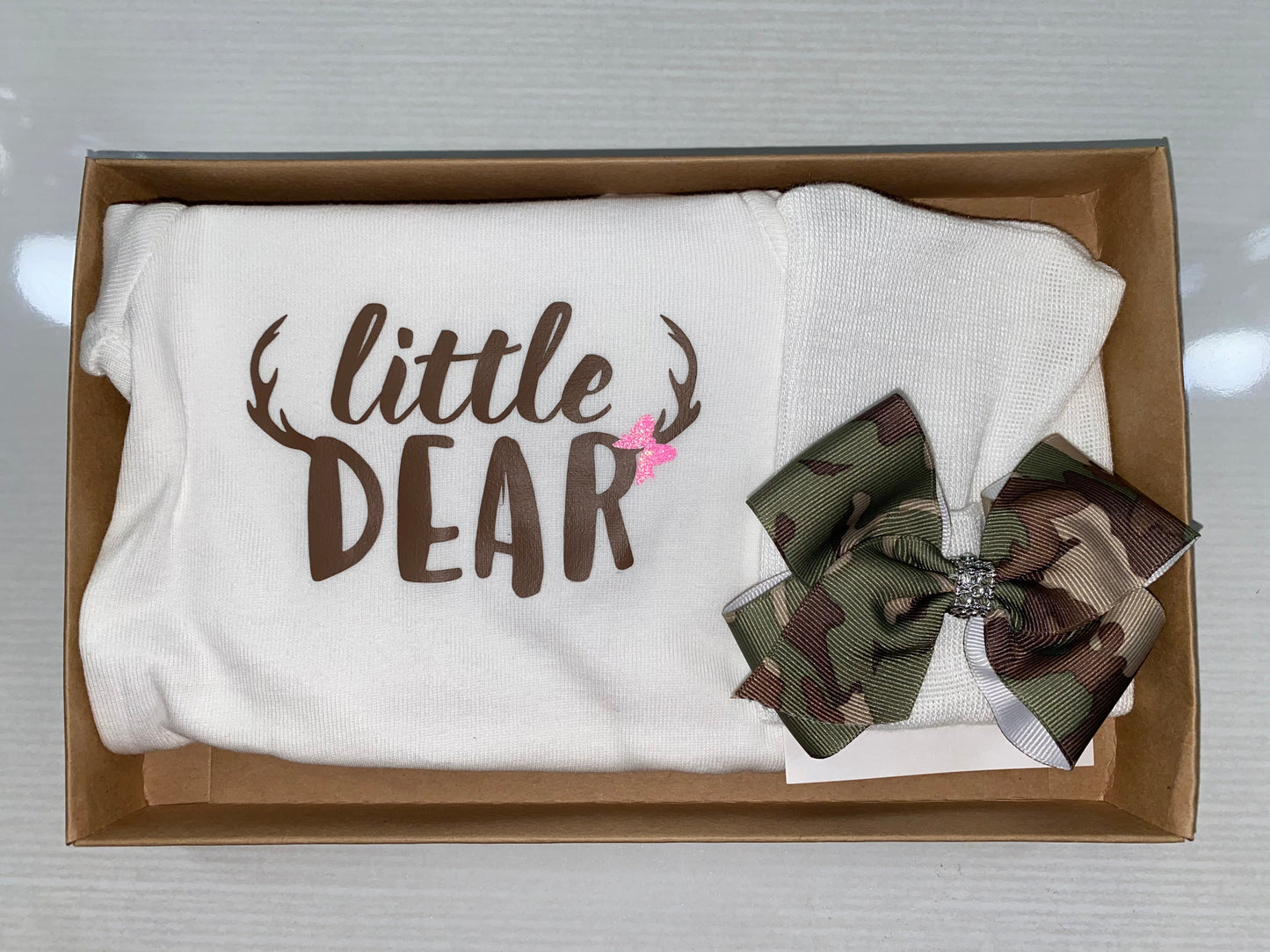 Two Piece Onesie /Cap Gift Set