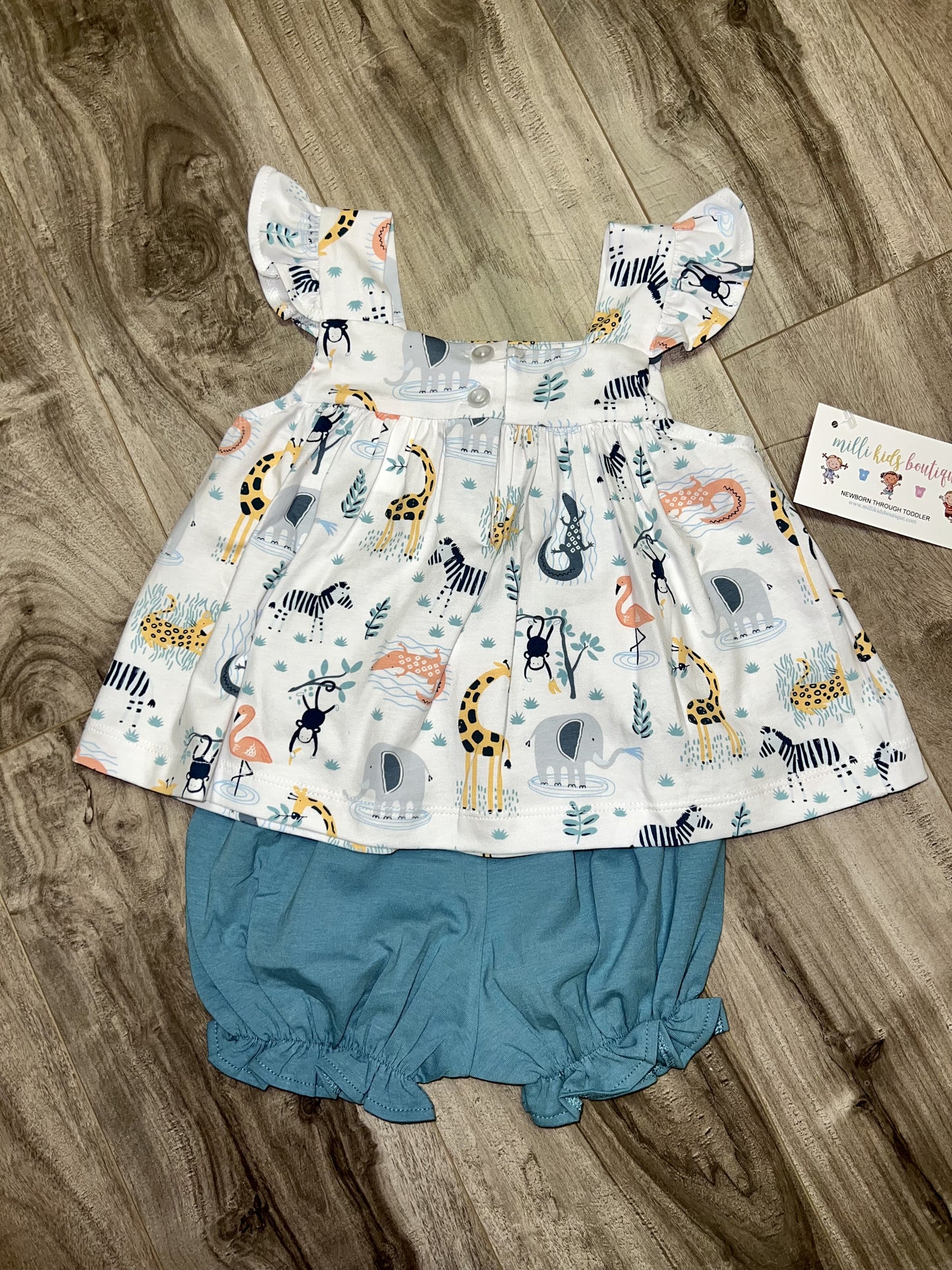 Zoo Trip Bloomer Set