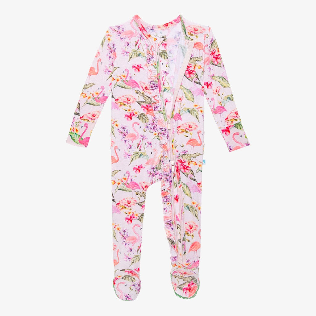 Leilani Zippered Footie