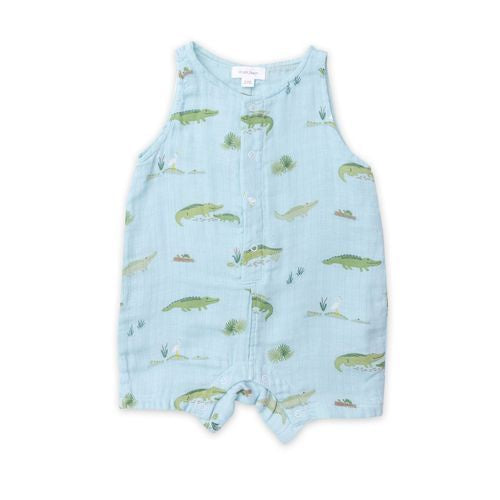 Alligator Sleeveless Romper