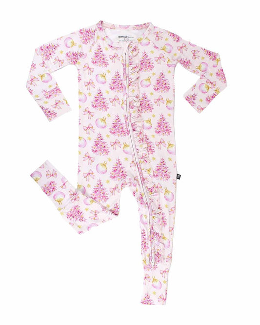 Kristina Ruffled Convertible Romper