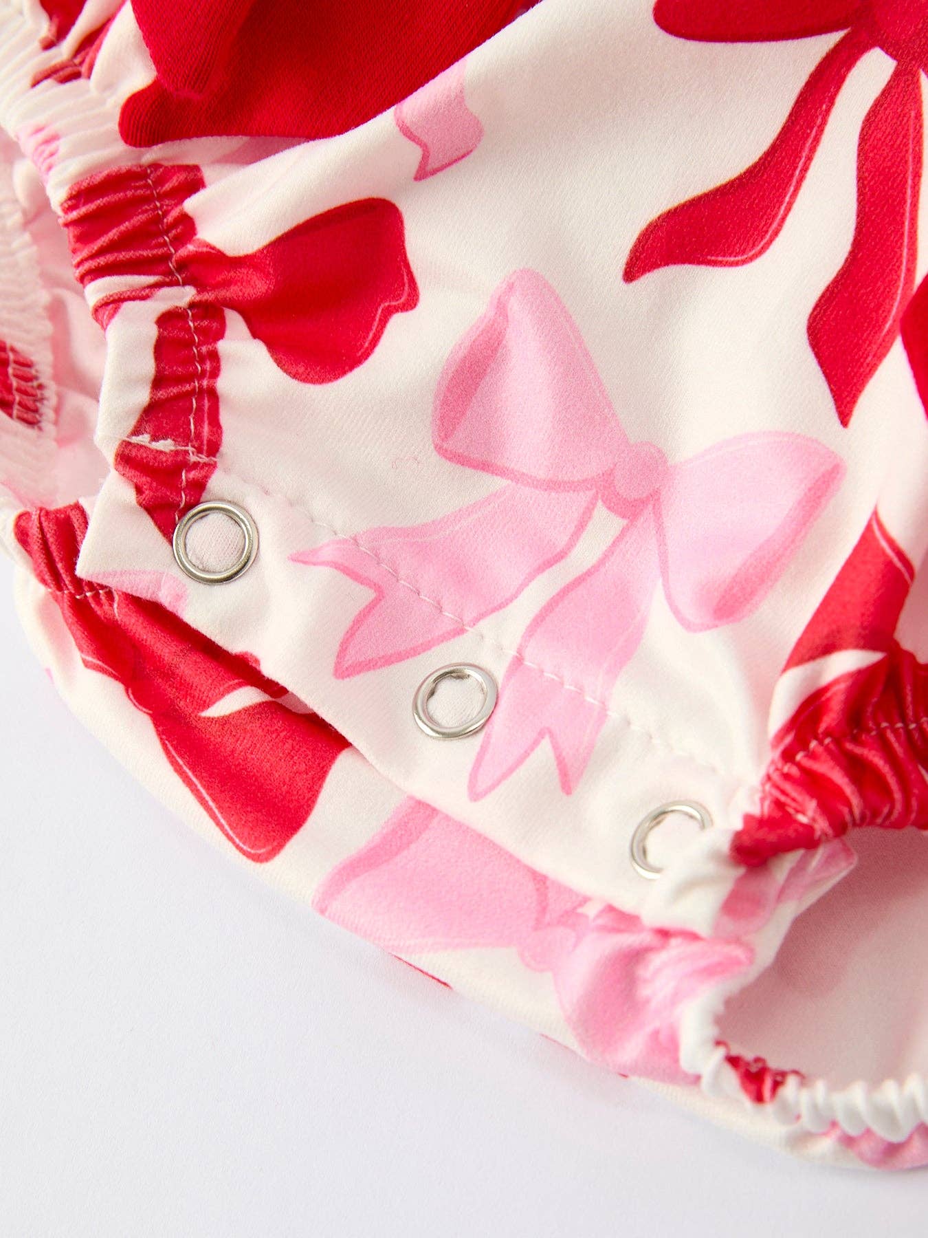 Valentine Bow Ruffle Bubble