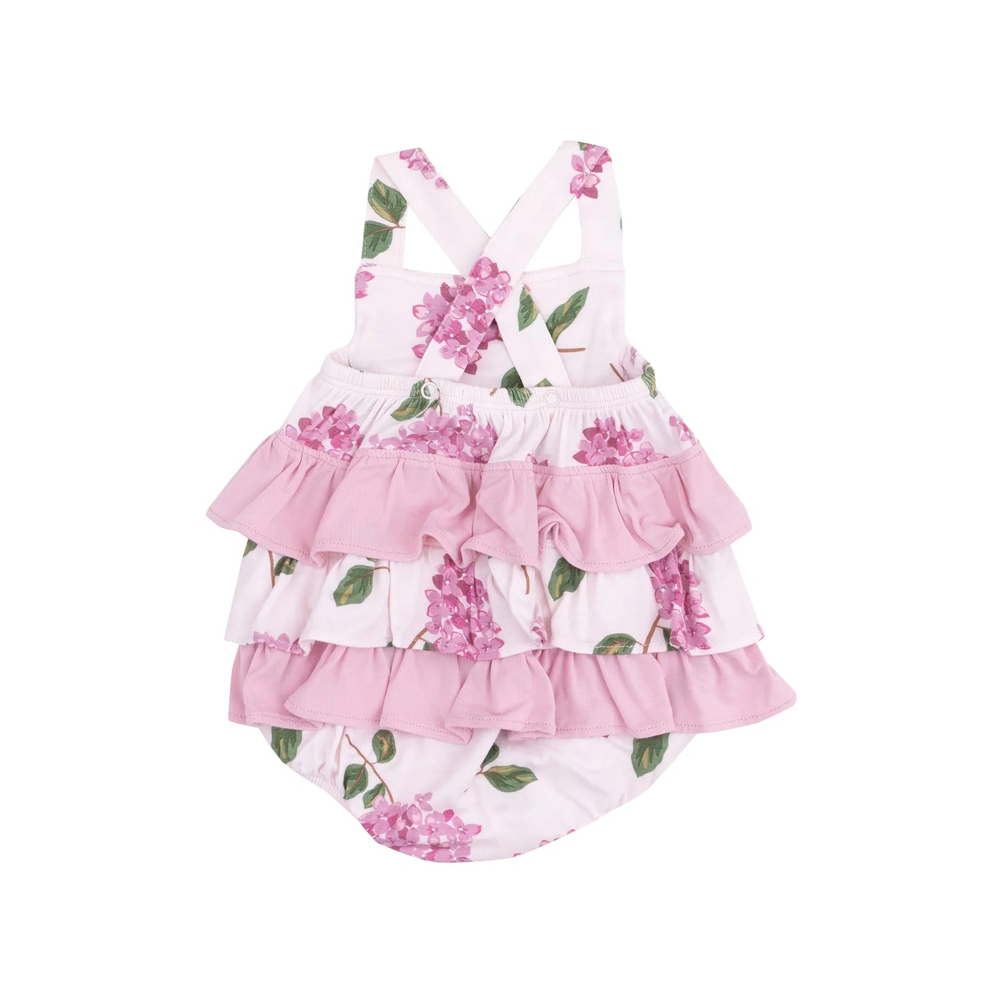 Hydrangeas Ruffle Sunsuit