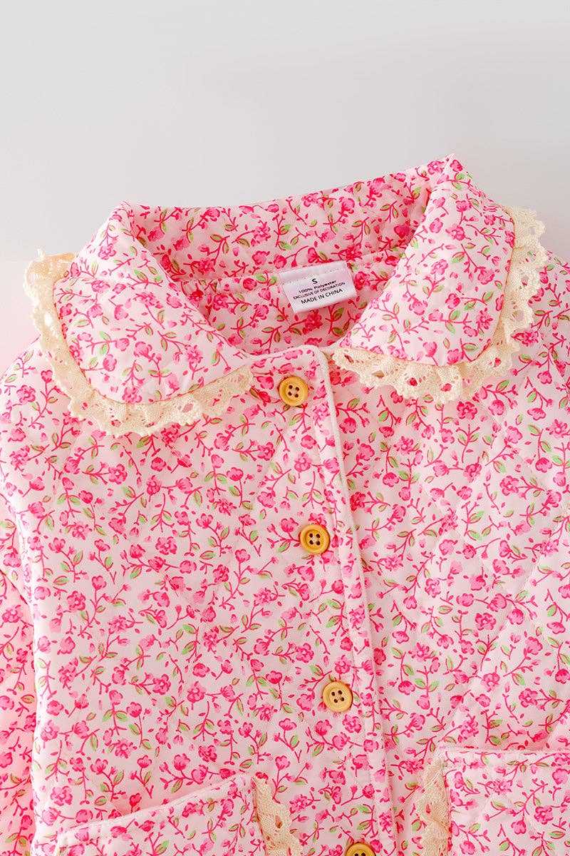 Ditsy Floral Quilted Jacket