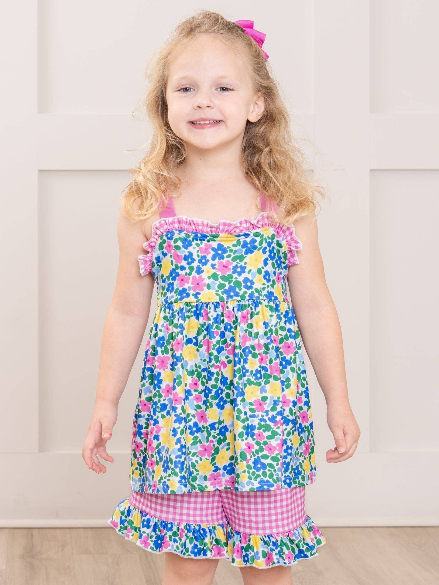Blooming Garden Floral Ruffle Outfit
