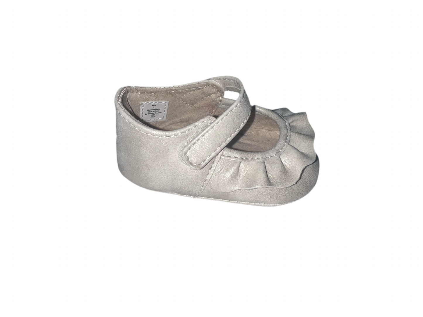 Mary Jane Scalloped Infant Shoes