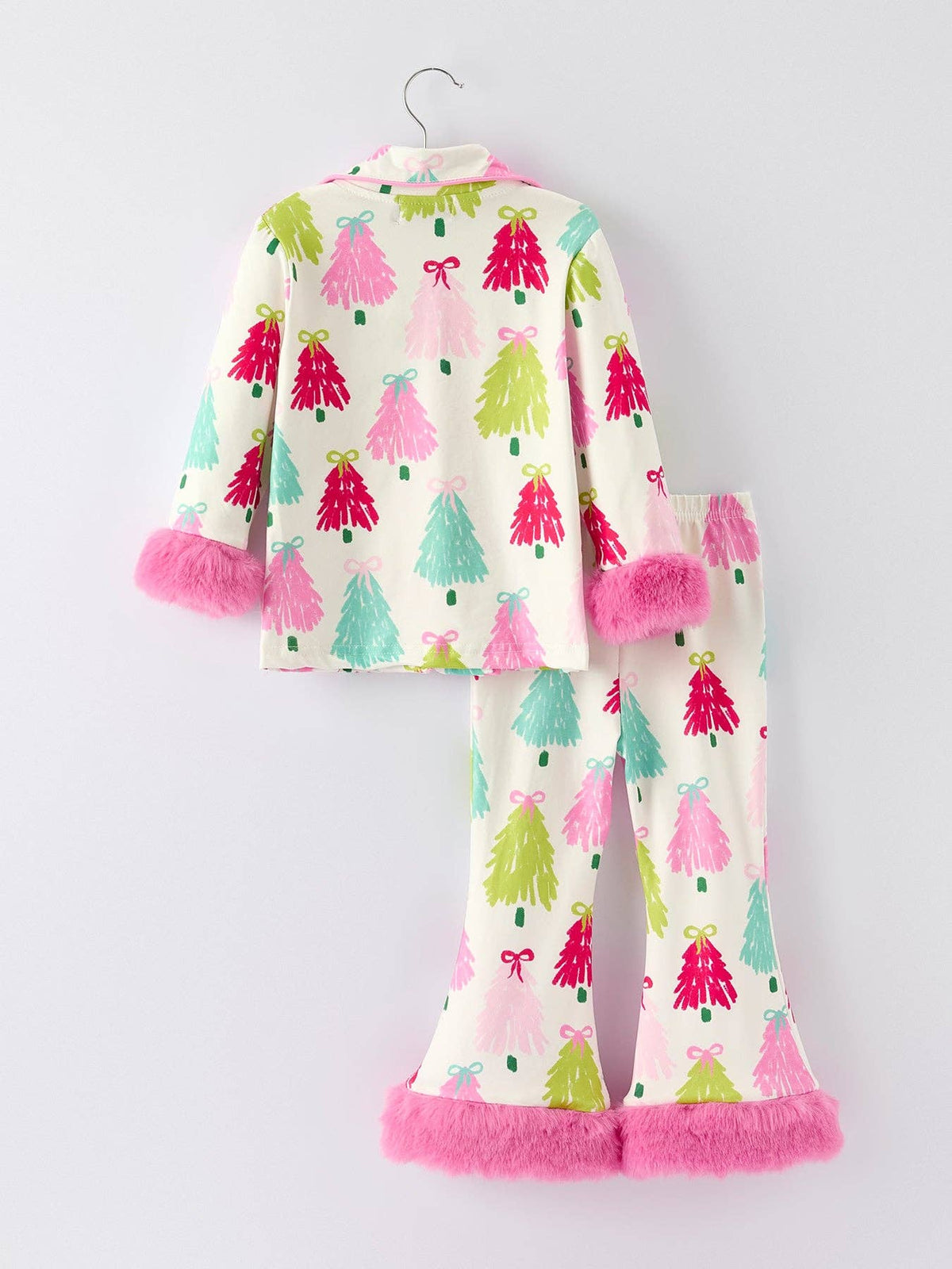 Christmas Tree Girls Pajama Set