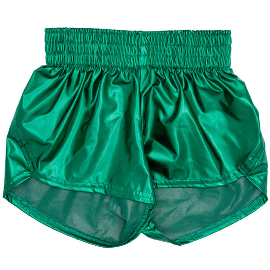 Metallic Green Shorts