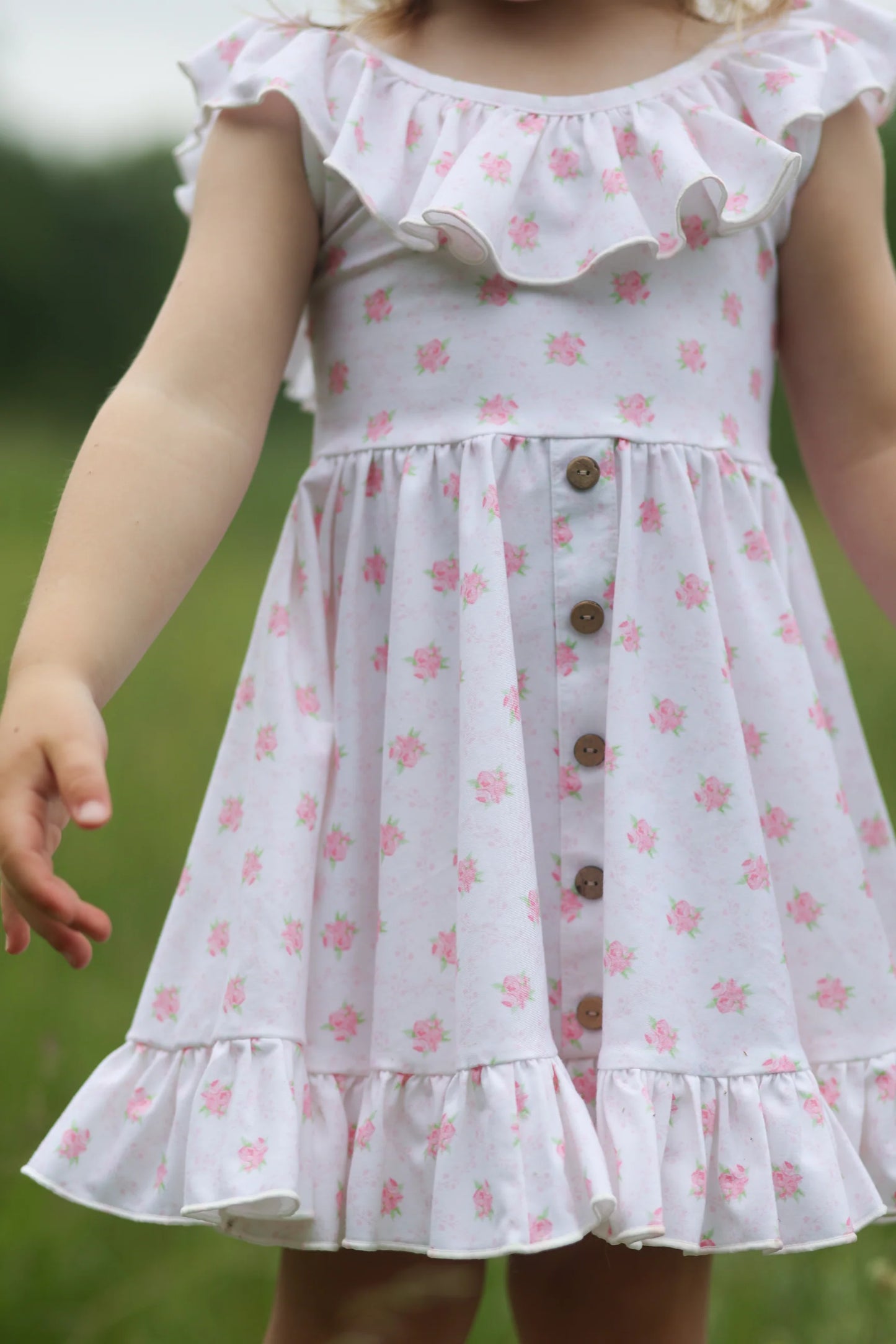 Pink Roses Dress