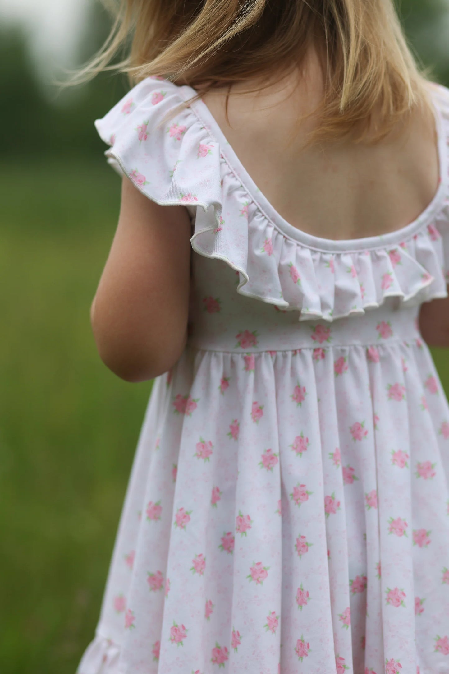 Pink Roses Dress