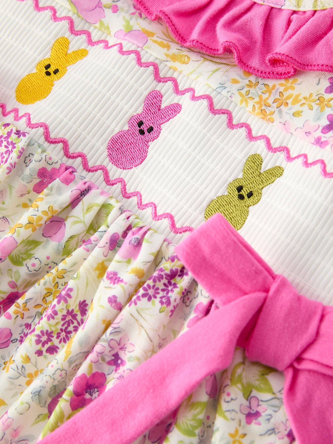 Bunny Floral Bloomer Set