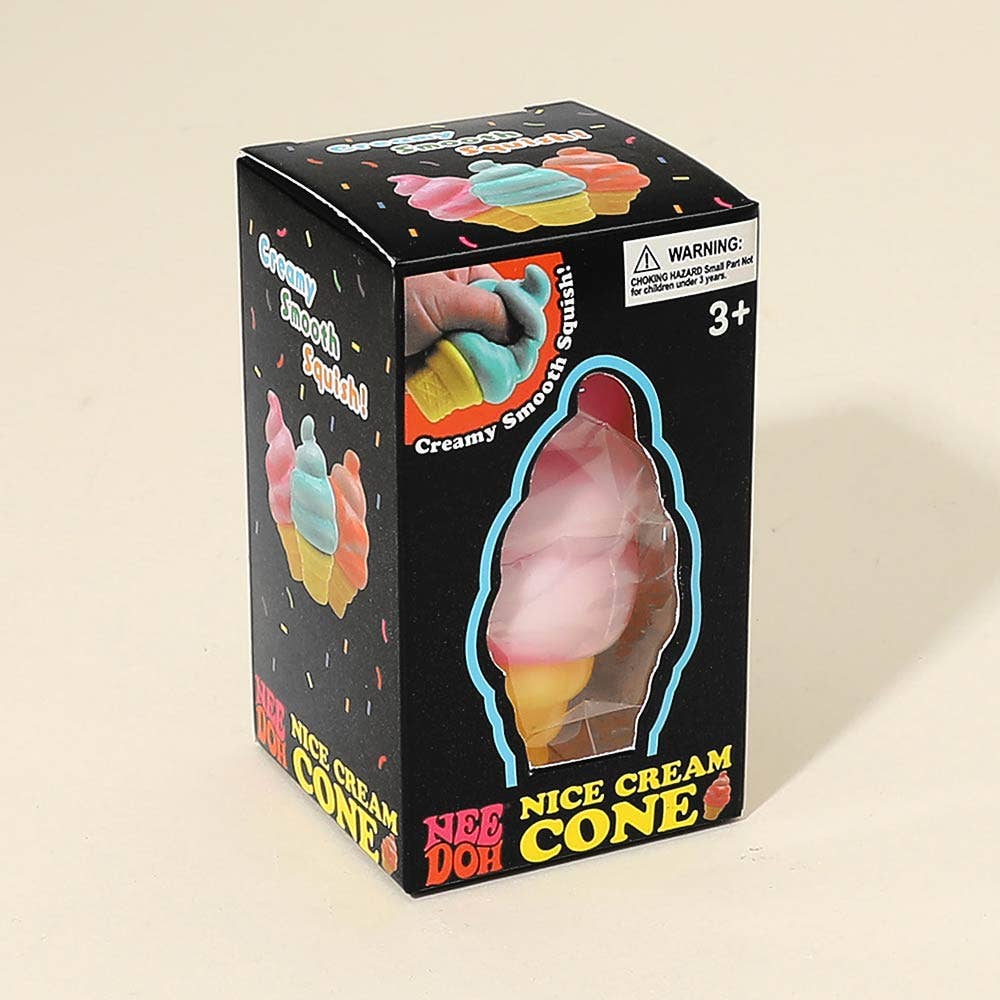 Replica Ice Cream Cone Squishy Toy