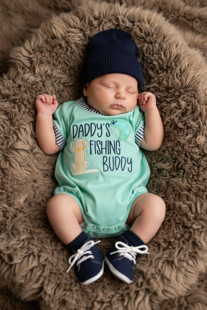Daddy's Fishing Buddy Bodysuit