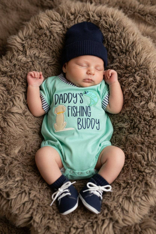 Daddy's Fishing Buddy Bodysuit