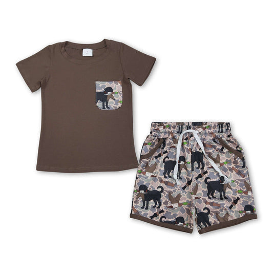 Duck Dog Camo Short Set
