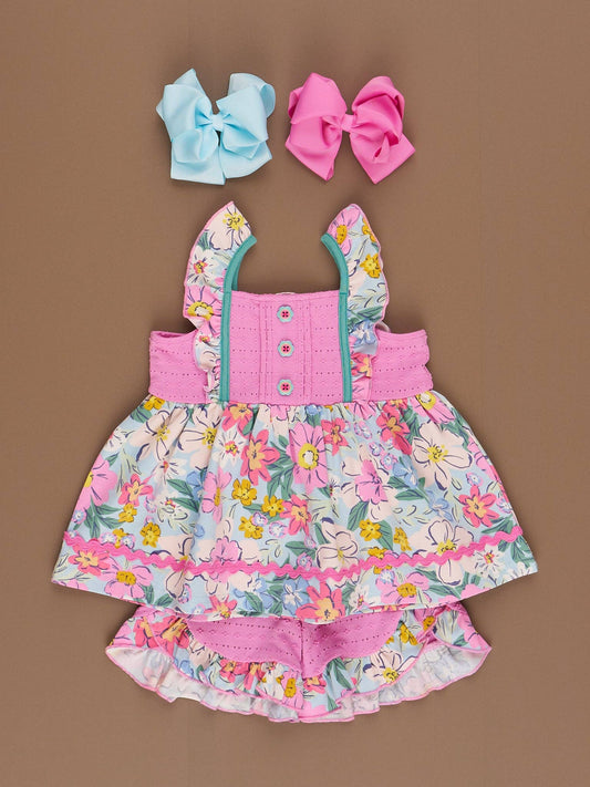 Southern Garden Ruffle Outfit