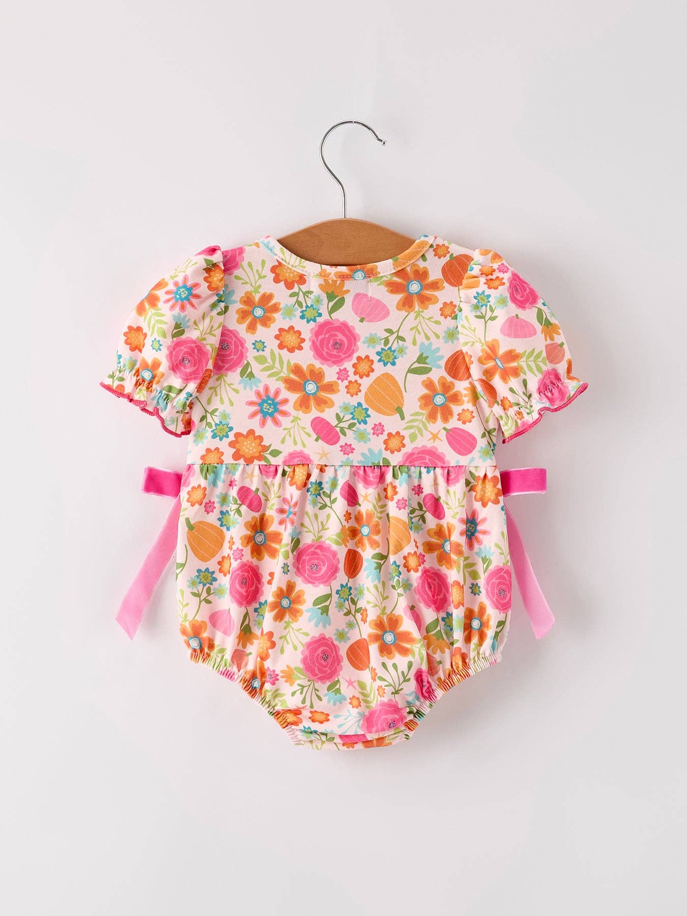 Pink Pumpkin Smock Bubble