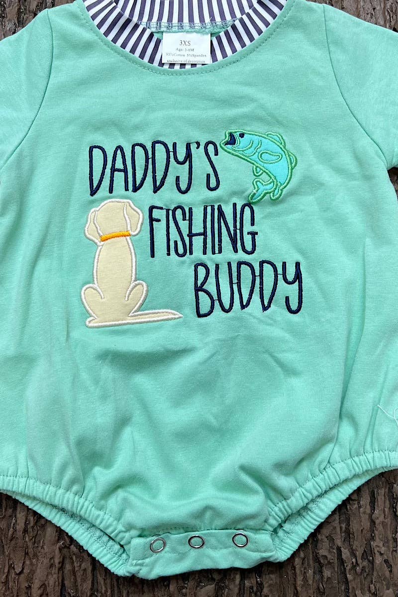 Daddy's Fishing Buddy Bodysuit