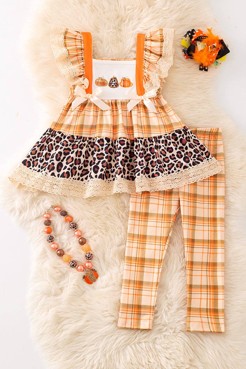 Animal Print Pumpkin Tunic