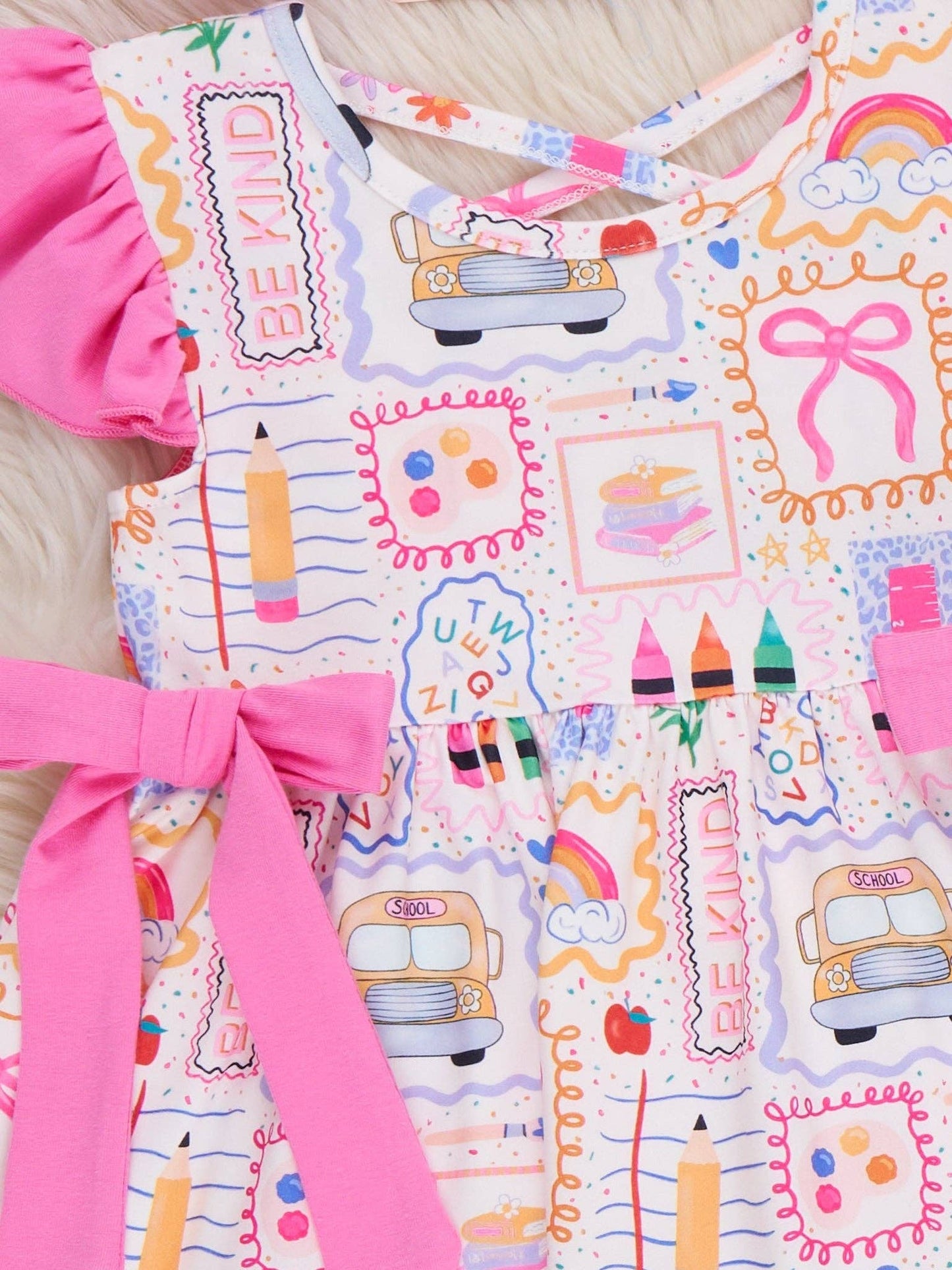 Notebook Scribbles Ruffle Outfit