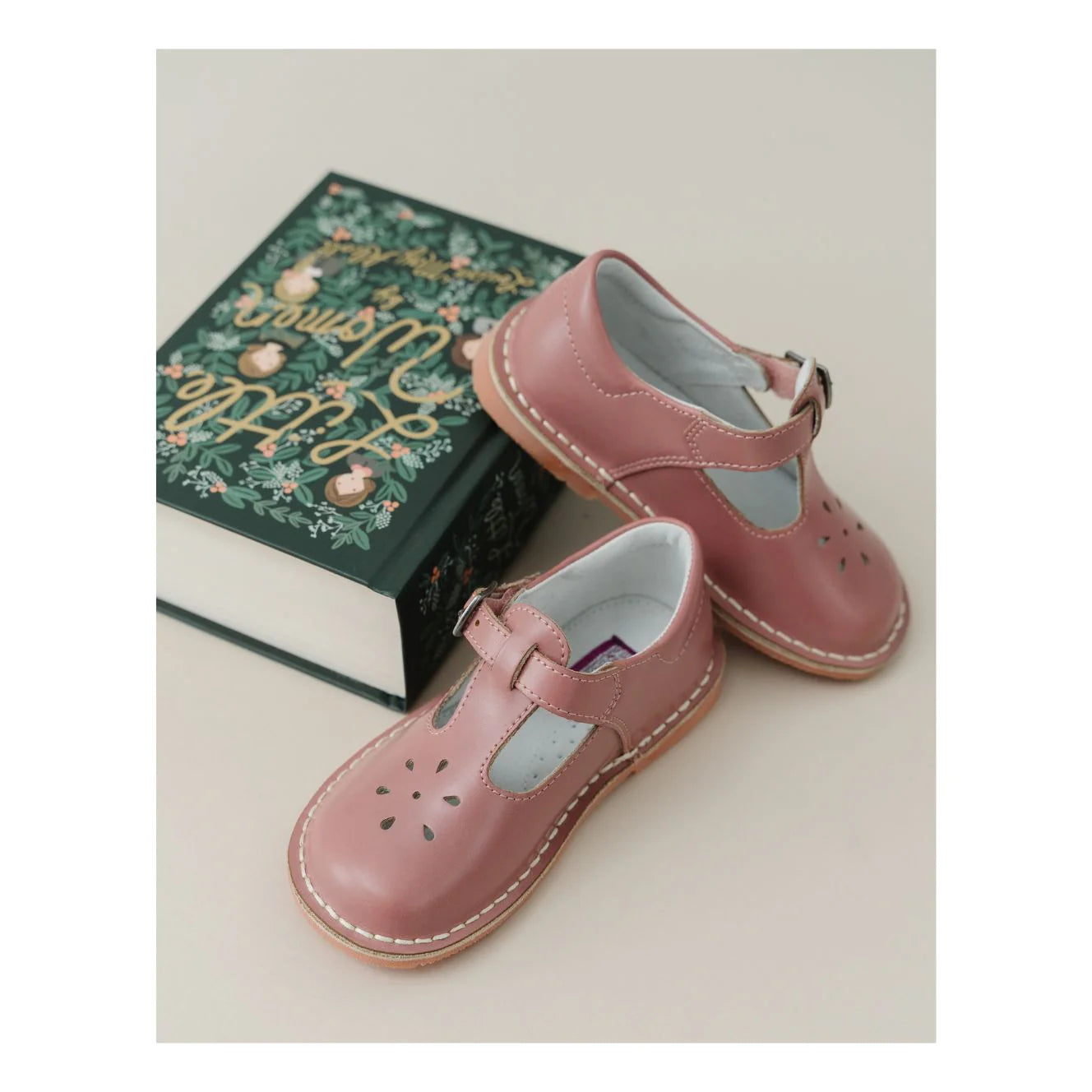 Joy T-Strap Mary Jane - Vintage Rose (Toddler)