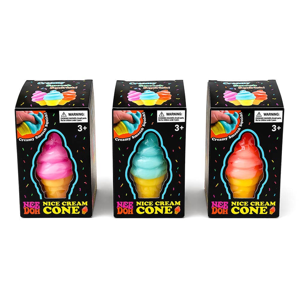 Replica Ice Cream Cone Squishy Toy